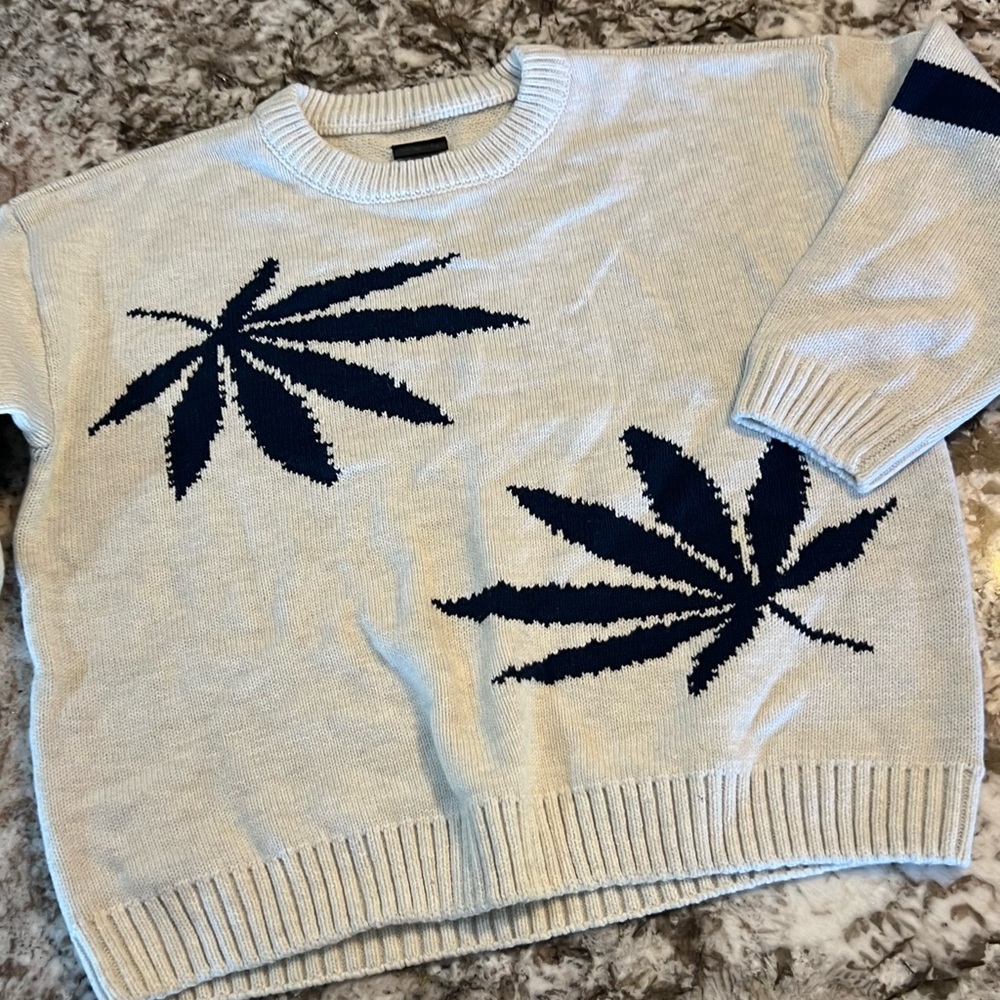 New Boys Girls Kids Children Knit Sweater Graphic Beige Soft Fall Winter Clothes